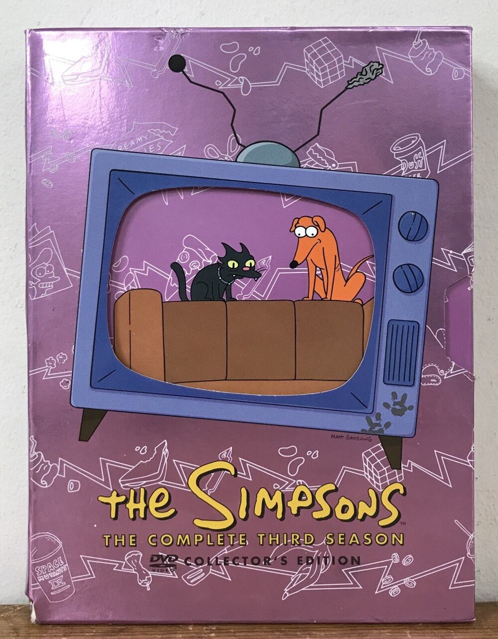 The Simpsons Complete Third Season Collector’s Edition 4 DVD Box Set